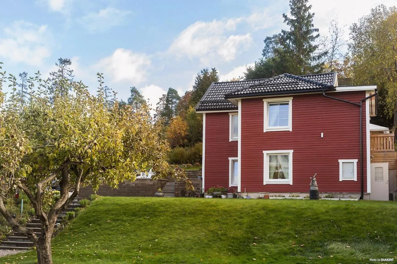 Charming Apartment In A Red House In Stockholm